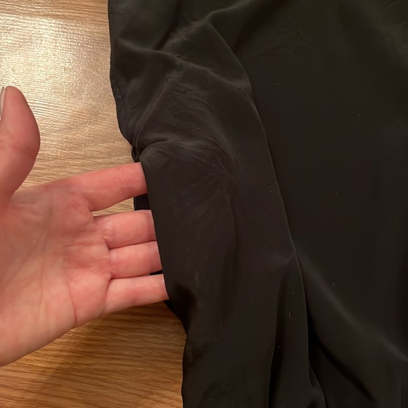 Club Monaco Silk One Shoulder Dress - Picture 3 of 3